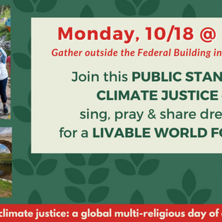 Faiths 4 Climate Justice: Multi-Faith Prayer and Intention Gathering