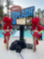 Custom fabrication portfolio: ESPN Splash at the NFL Draft sign