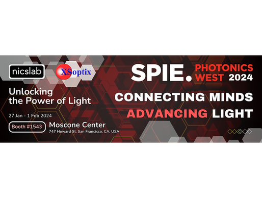 Nicslab Product Displayed at XSoptix Booth as Part of the Photonic & Electronic Exhibition within SPIE Photonics West 2024, California.