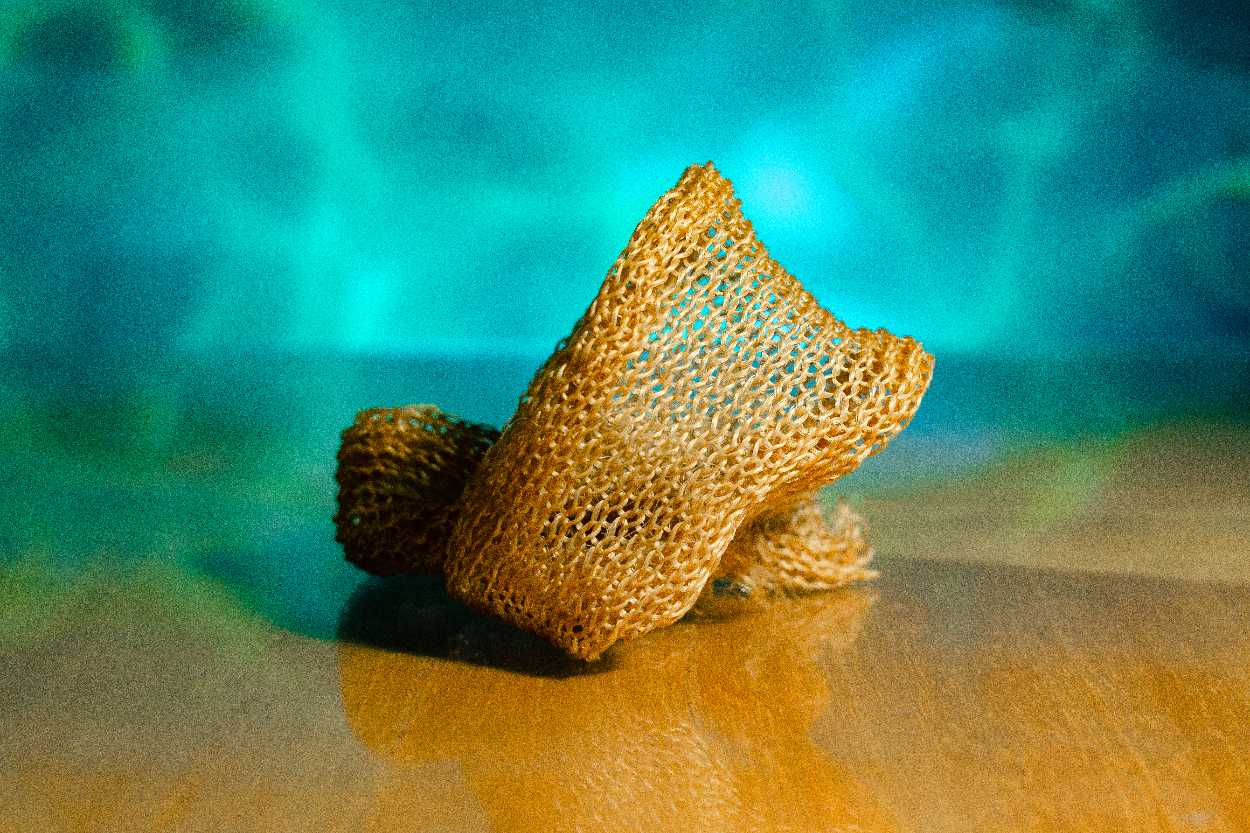Seaweed-based fibers and thread, view 3