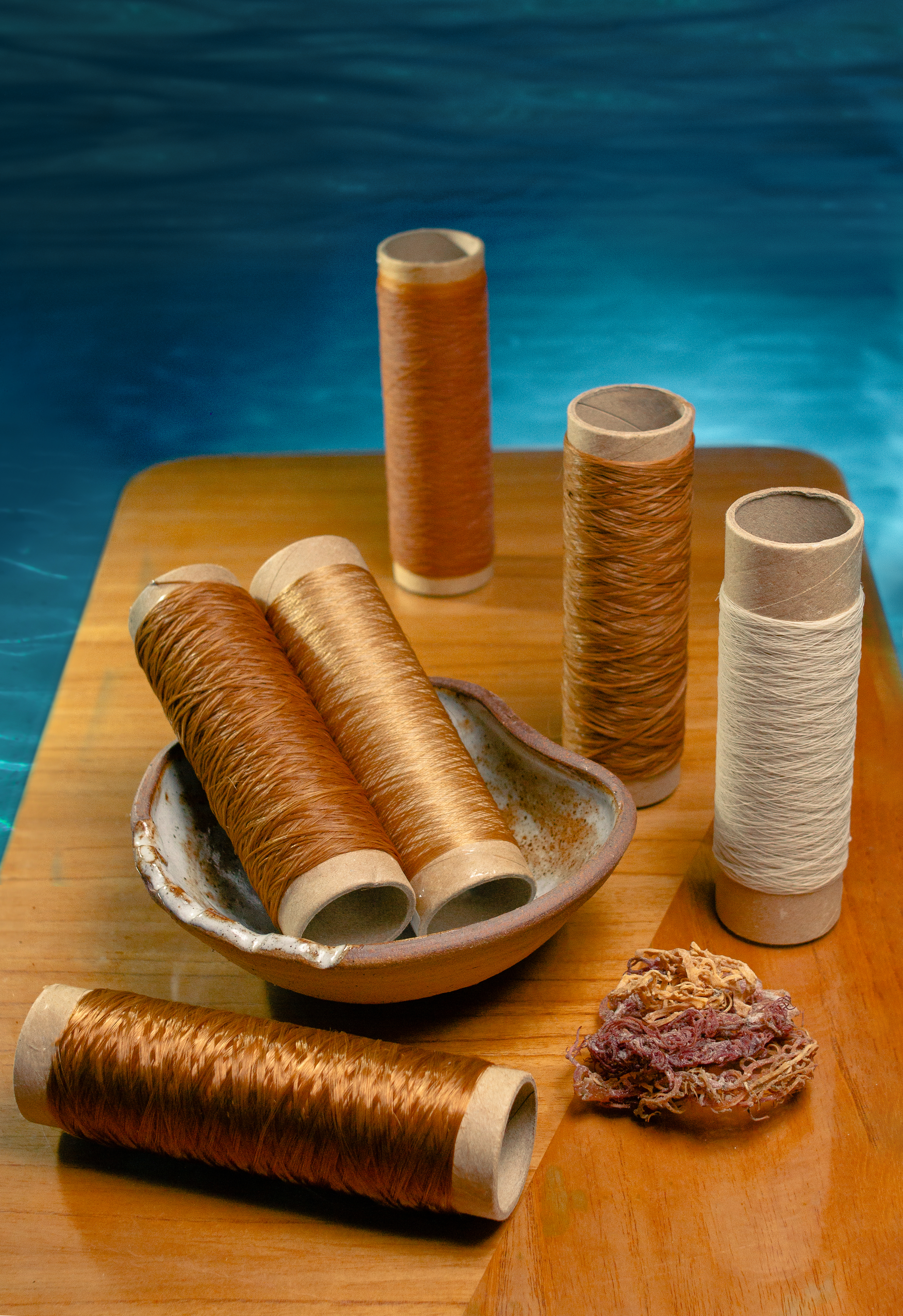 Seaweed fibers, view 6