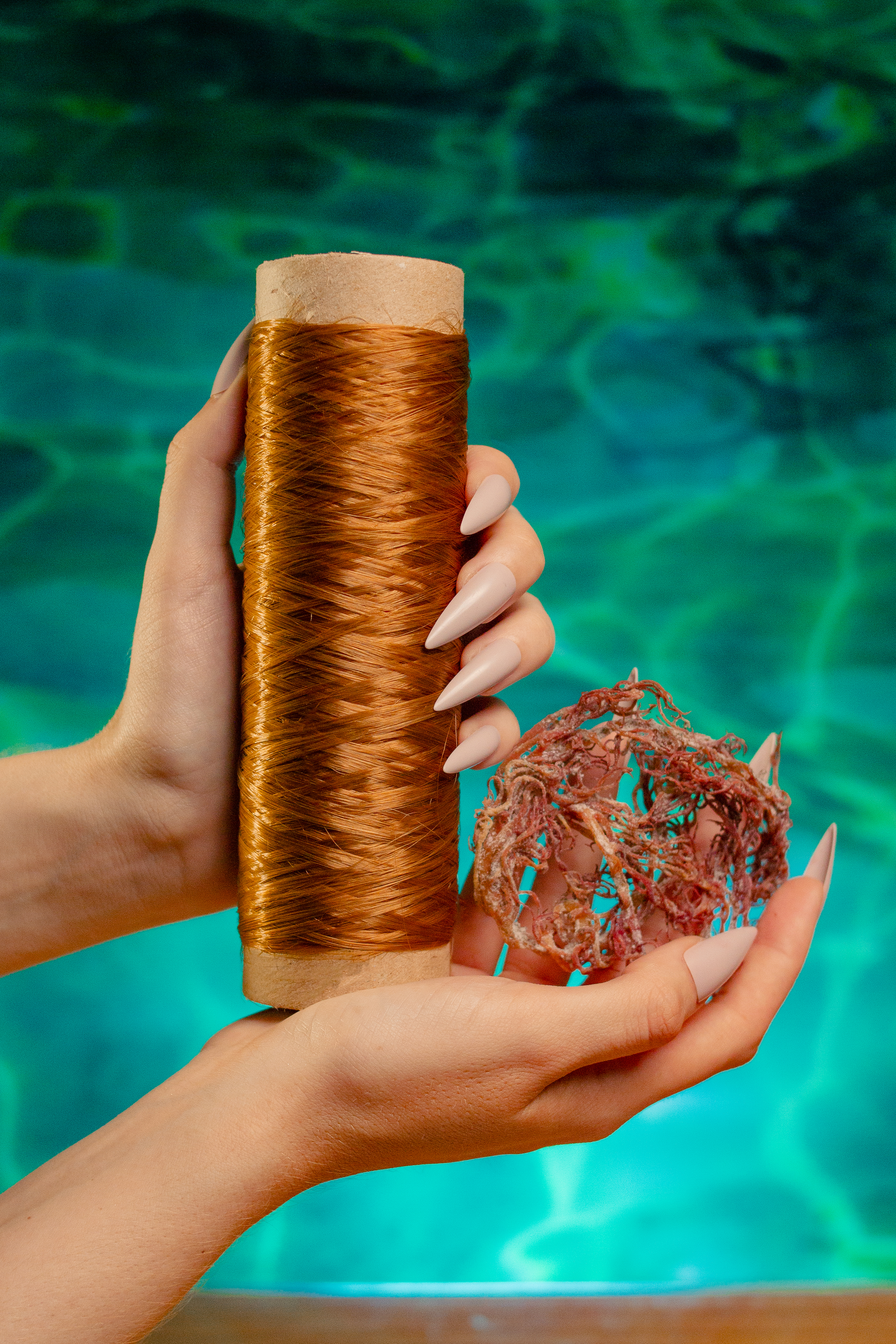 Seaweed fibers, view 10