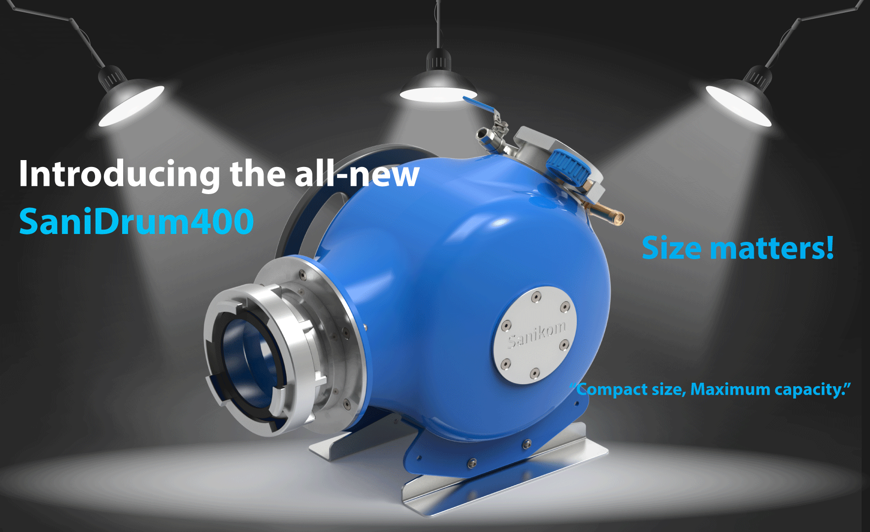 SANIPRO 400 INVERSION DRUM | SANIPRO GLOBAL
