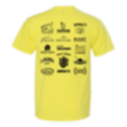 Feast of St. Elzear Safety Yellow Double Sided Tee