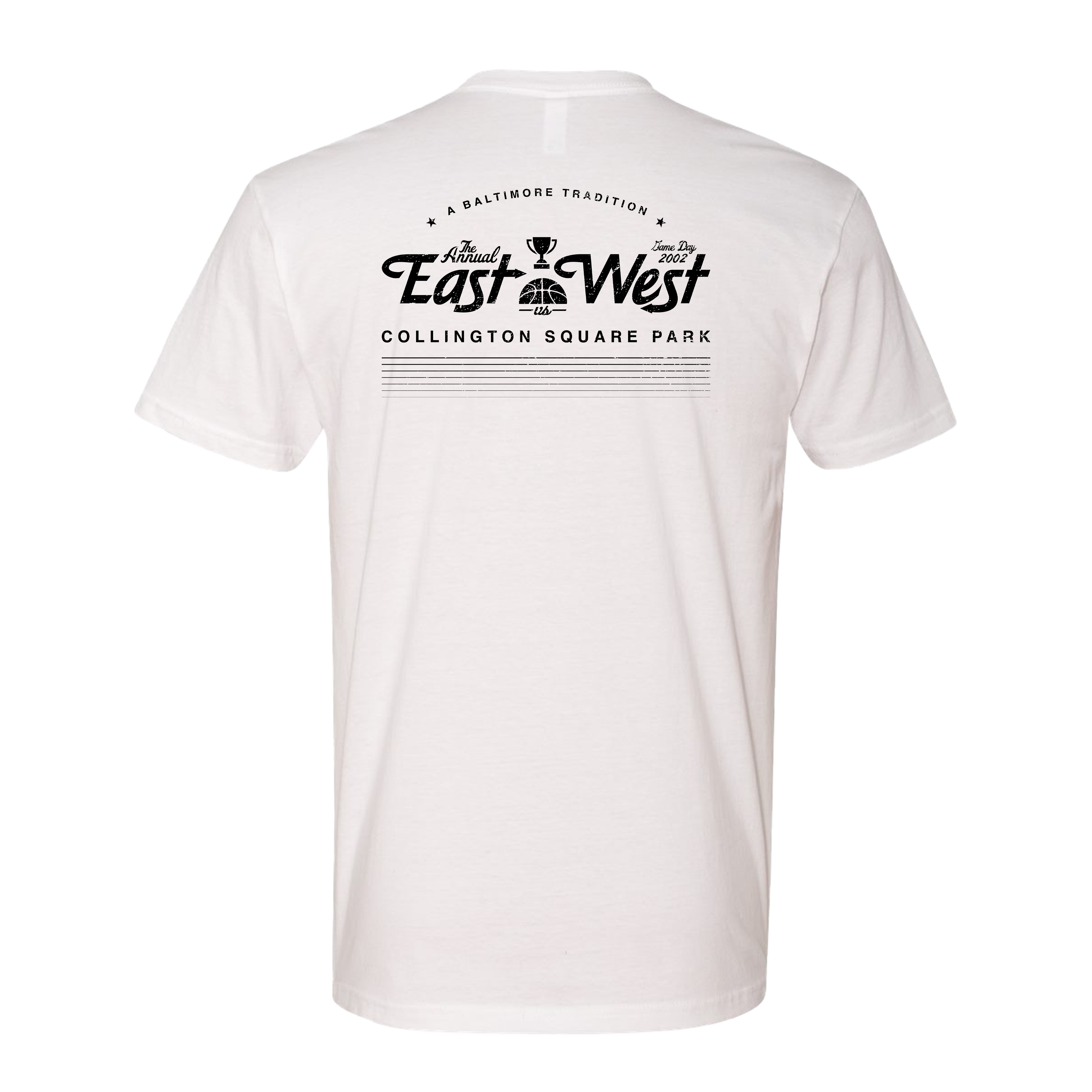East vs West Game Double Sided Tee