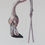 Thumbnail: Flamingo Watercolour Blank Greeting Card