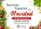 SERVICIO ESPECIAL DE NAVIDAD