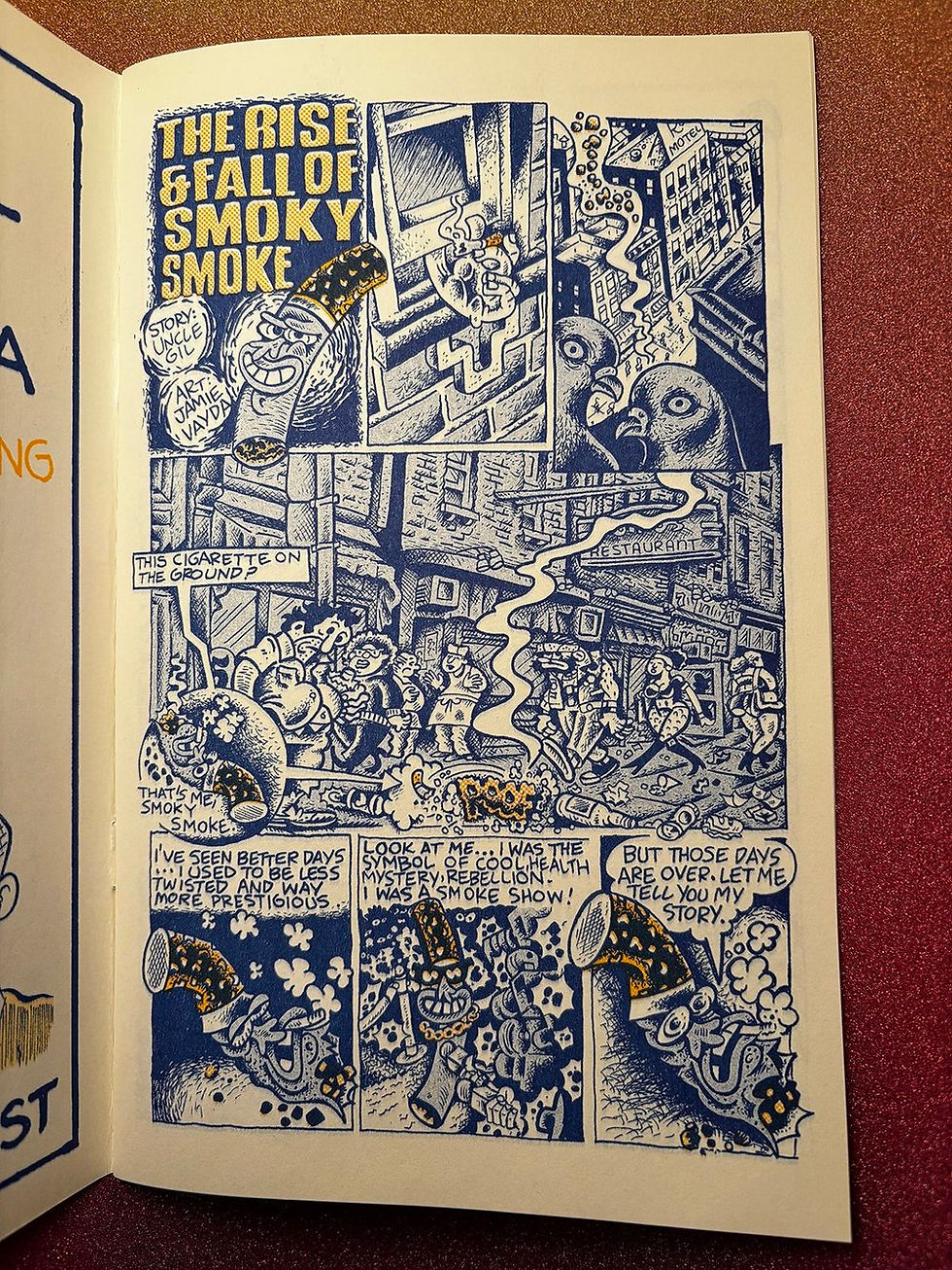 Thumbnail: The Rise and Fall of Smoky Smoke by Jamie Vayda & Uncle Gil