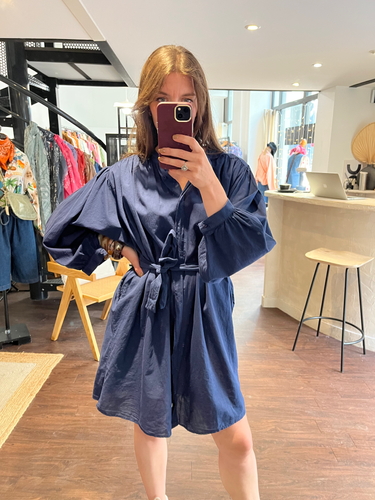 Robe Rachel Roy - Taille UK 6 / US 2 - Bleu Marine - Occasion Très Bon État