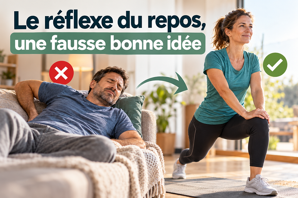 Mal de dos : pourquoi bouger aide à guérir | Coach à Pérols