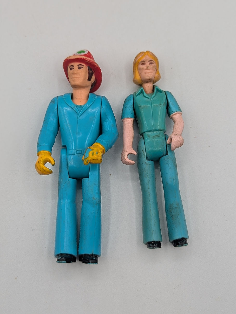 Thumbnail: 1975 Fisher Price adventure People Set#303 Rescue Truck !