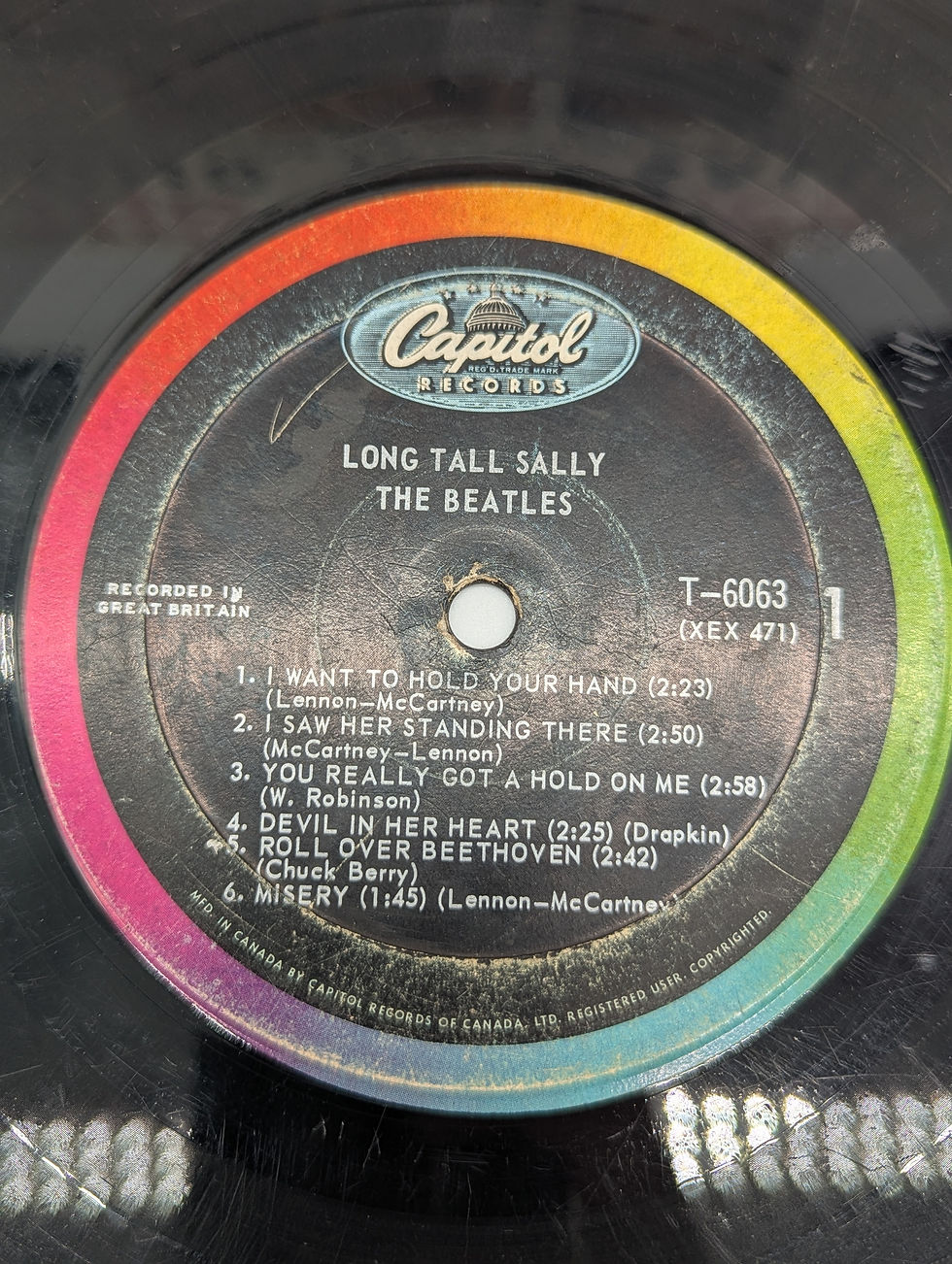 Thumbnail: The Beatles - Long Tall Sally - T 6063