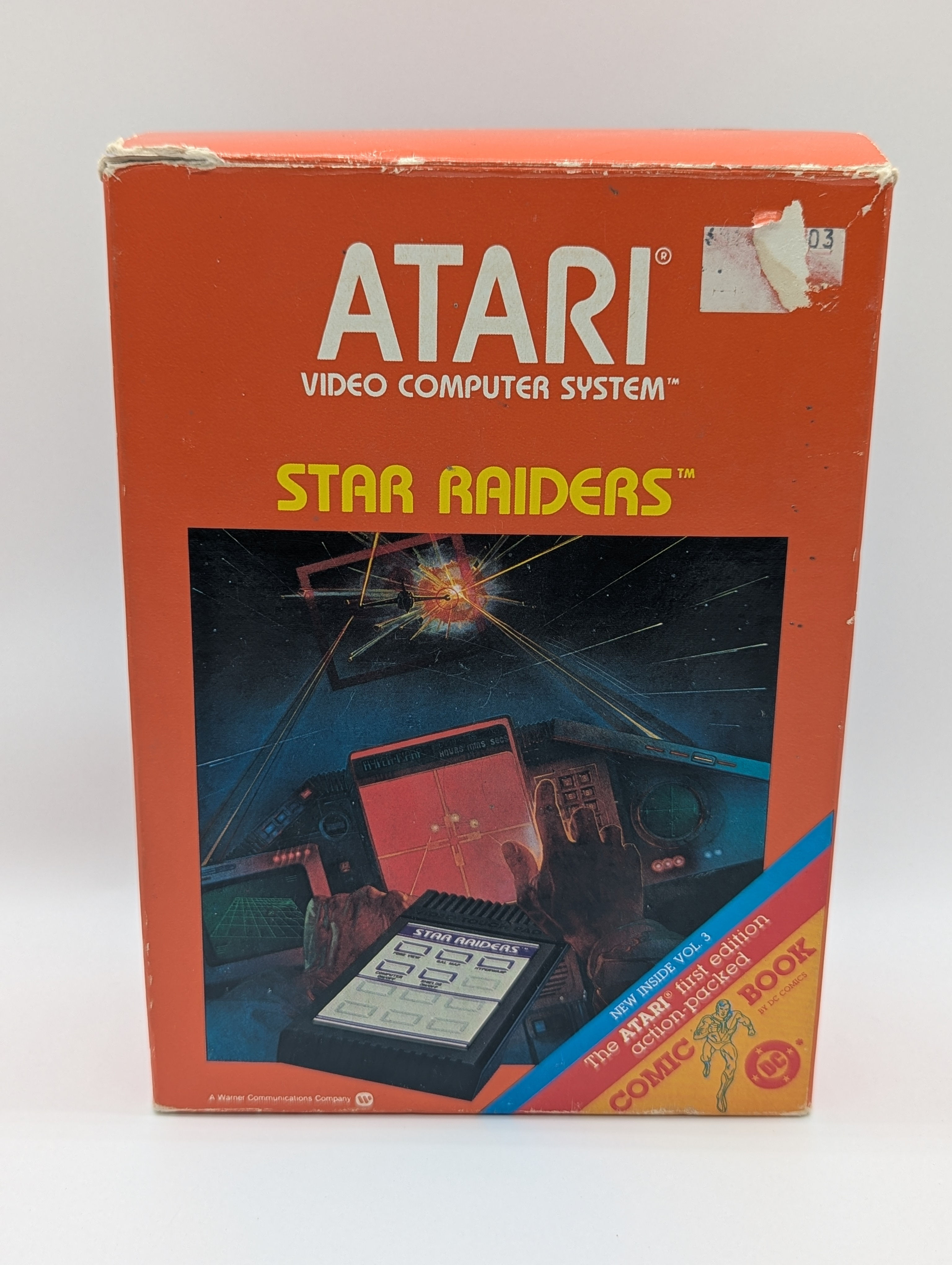 Star Raiders - Atari Game Cartridge & Touchpad W/Box