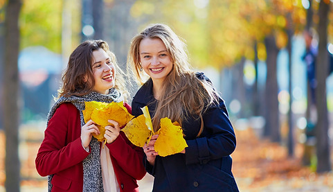 Teen learners enjoying a tailor-made French class in central Paris