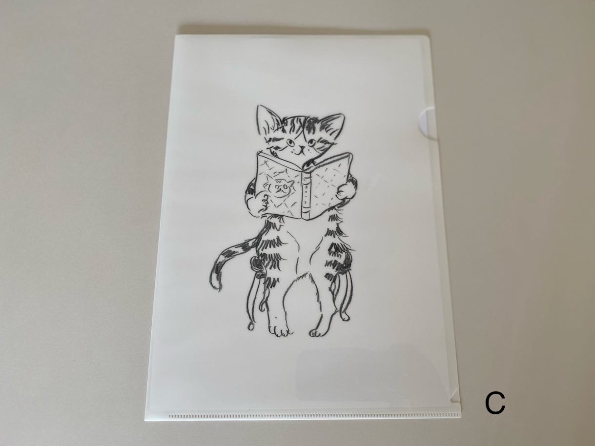 A4クリアファイル（C）