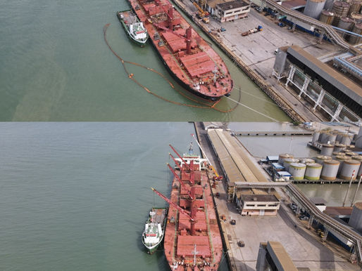 Nov 22- Jan 2023 | 48000 GRT Bulkcarrier KMAX Pro in Penang Port, Malaysia