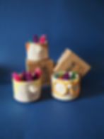 Miniature : Bougies visages en céramique