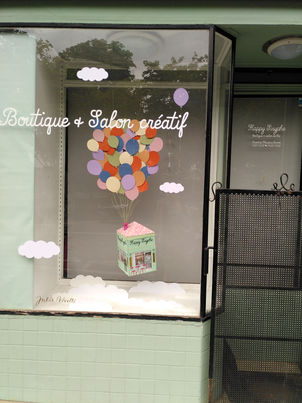 Vitrine réalisée d'après "Là-haut"