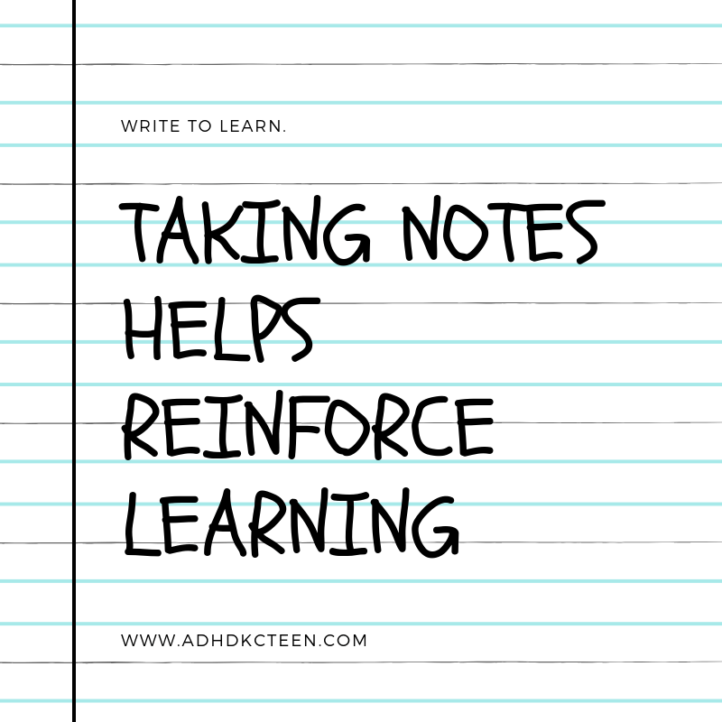 Writing has been shown to be more effective than typing to help with learning. Summarize ideas during lectures or while reading and write them down! #studytip