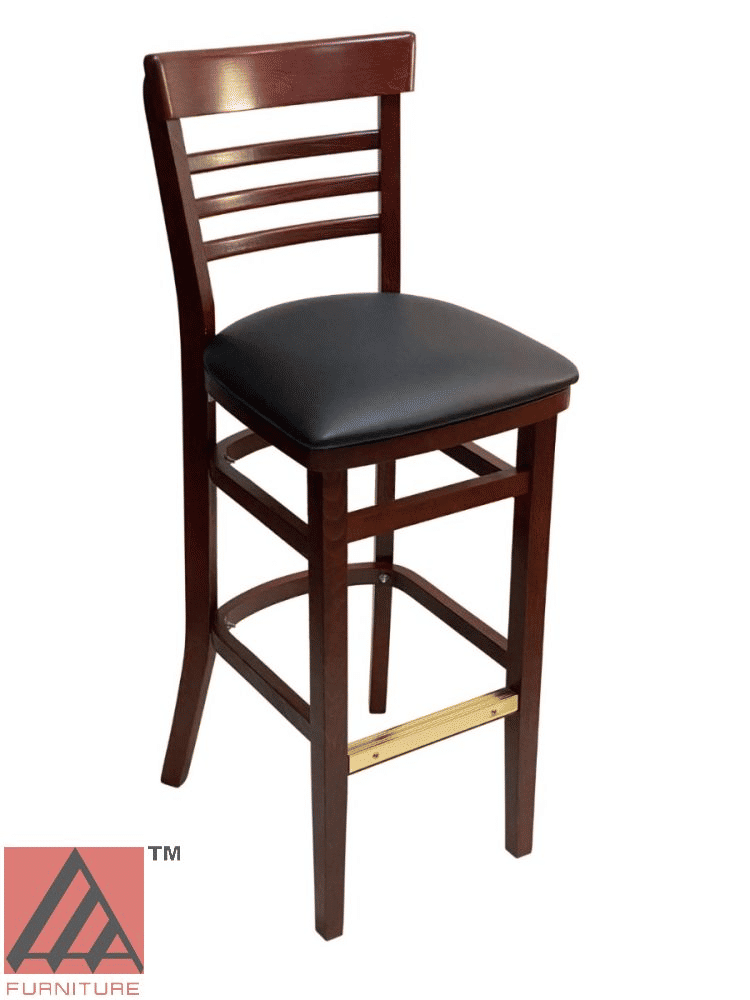 #412BS/ Steakhouse Bar Stool Mahogany