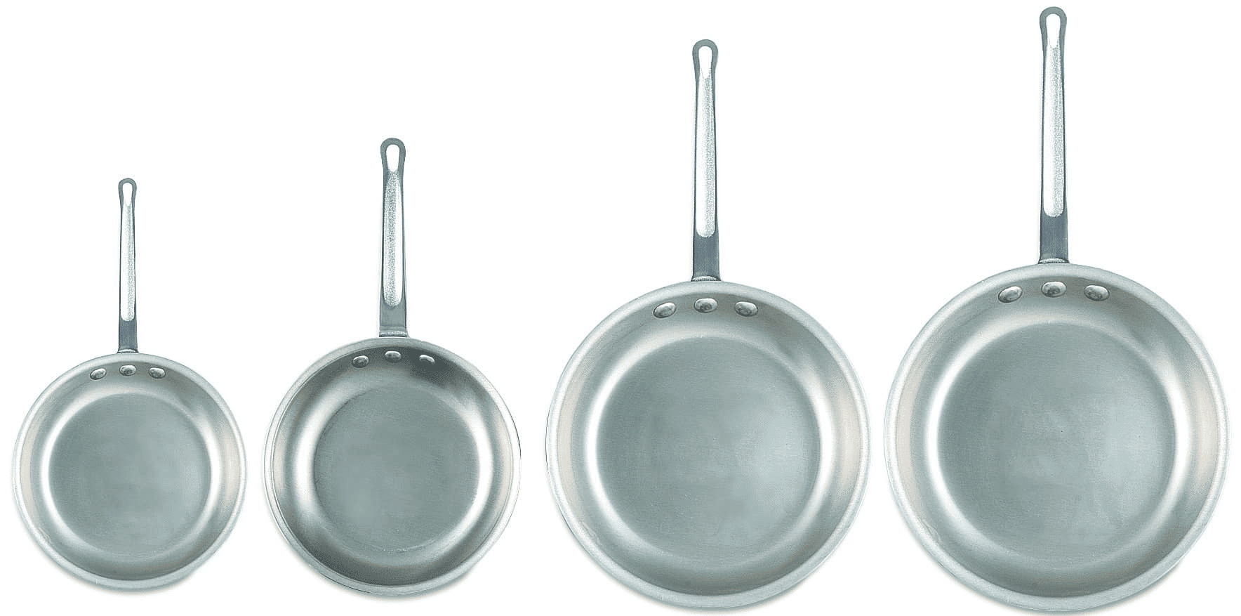 Alegacy Eagleware Contoured Aluminum Fry Pans Commercial Kitchen Cookware