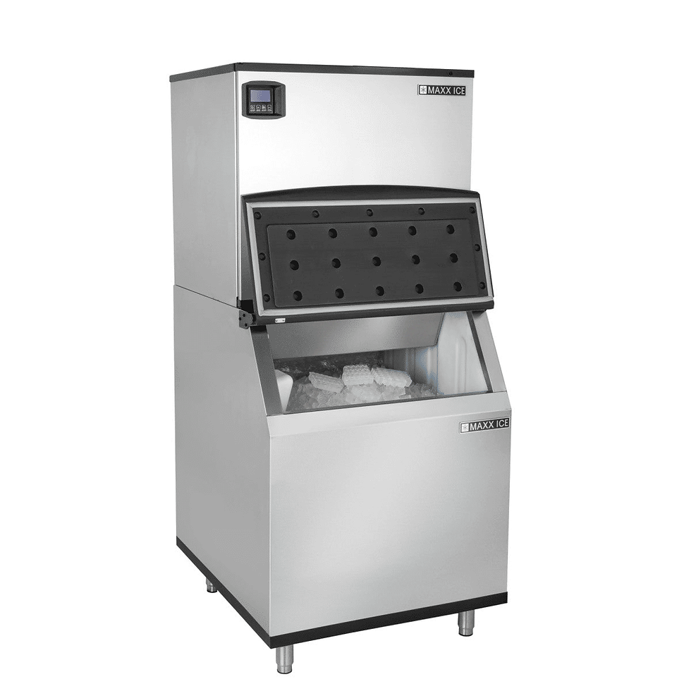 Thumbnail: Maxx Ice Intelligent Series Modular Ice Machine And Storage Bin 30in 645lbs