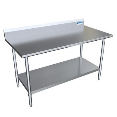 16 Gauge Stainless Work Table Undershelf 5"Riser 60"Lx30"W