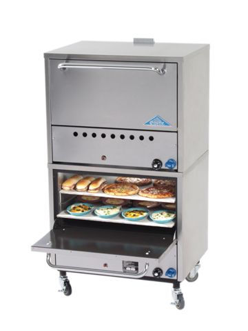 copy of Pizza Oven, gas, double stacked, (2) 26-1/2" x 21" hearth decks (4 total