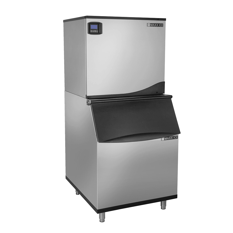 Maxx Ice Intelligent Modular Ice Machine and Storage Bin 650lb