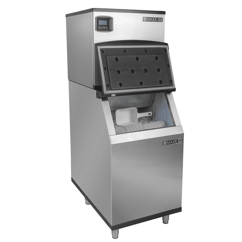 Thumbnail: Maxx Ice Intelligent Series Modular Ice Machine with 310lb Storage Bin
