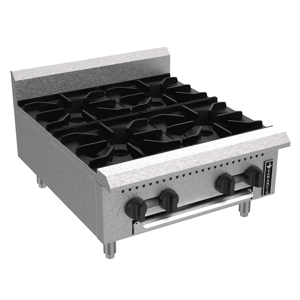 Venâncio Prime Series Commercial Gas Hot Plate 24 in