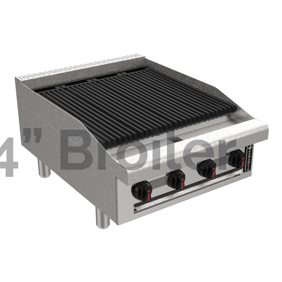 Thumbnail: Restaurant Series Elite Char Broilers 18” - 72” Width in SS 14 ga. Welded Frame