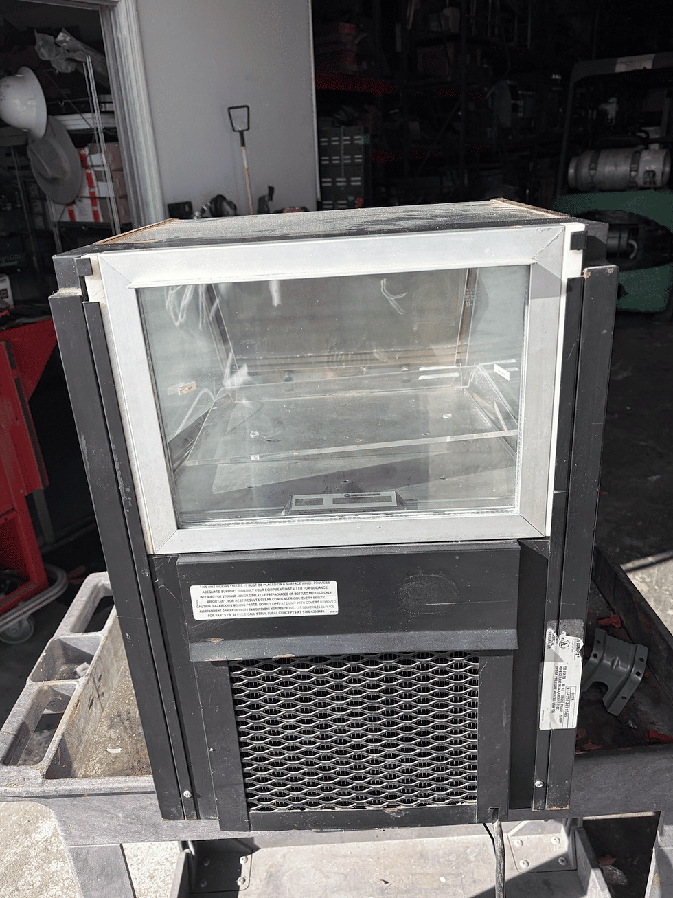 Thumbnail: Used Structural Concepts DD17R Refrigerated Merchandiser 120V Glass Display Case
