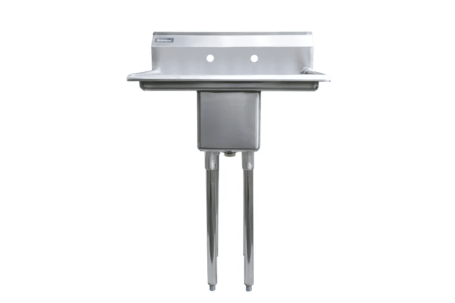 Thumbnail: AmGood 30 x 20 in. Stainless Steel One Compartment Sink