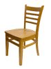 Thumbnail: #411A/ Beech Ladder Chair Oak