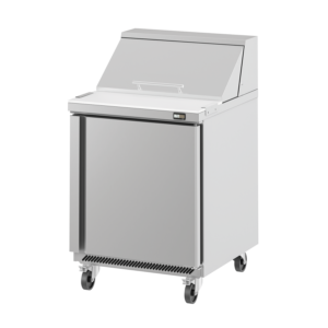 Refrigerator - 1 solid door UC P Series - 8 pans - 8 ft3