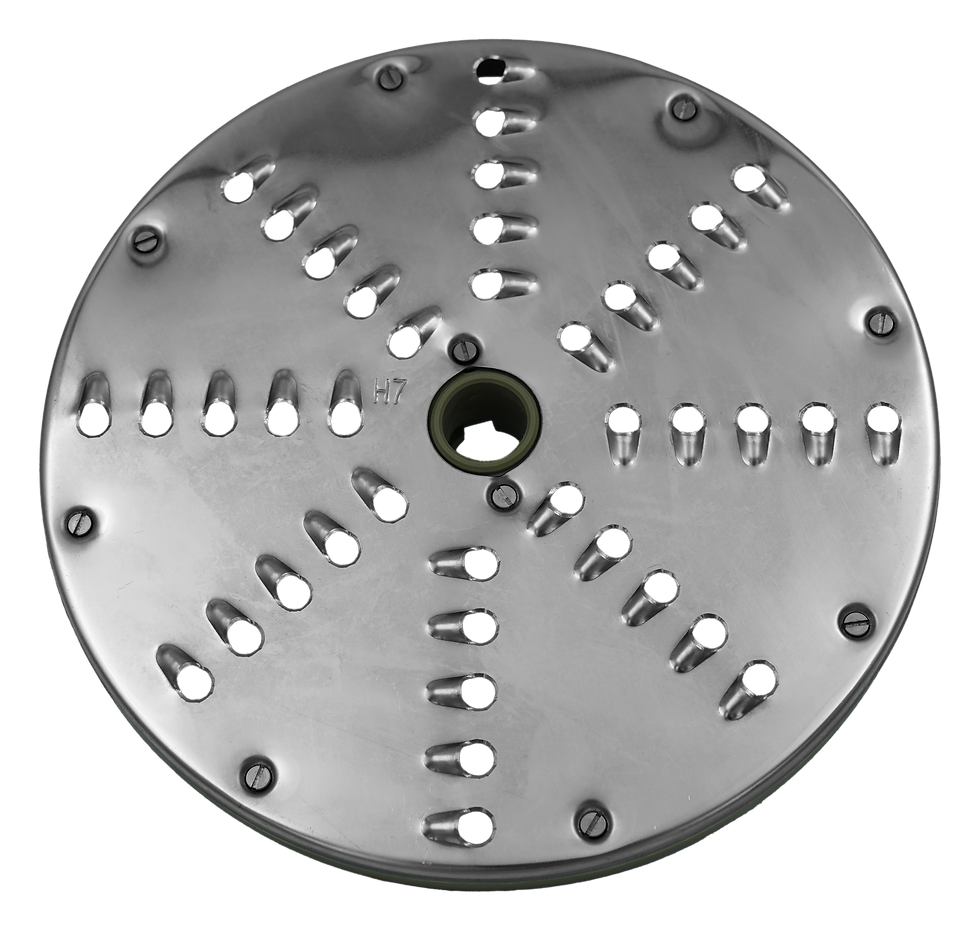 H7 Eurodib Grating Disc 0.28 in for Electric Vegetable Cutters