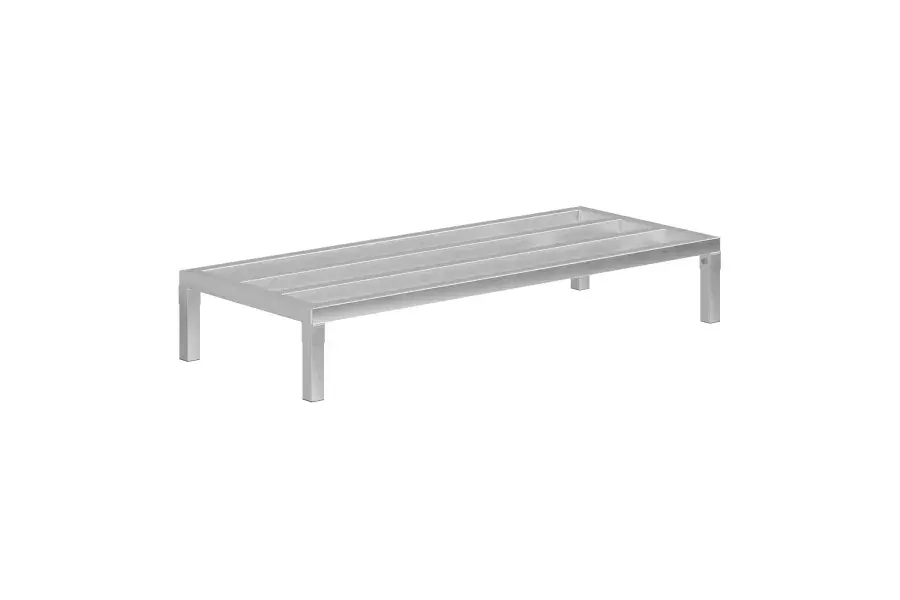 AmGood Heavy‑Duty Aluminum Dunnage Rack 20" x 48" x 8"