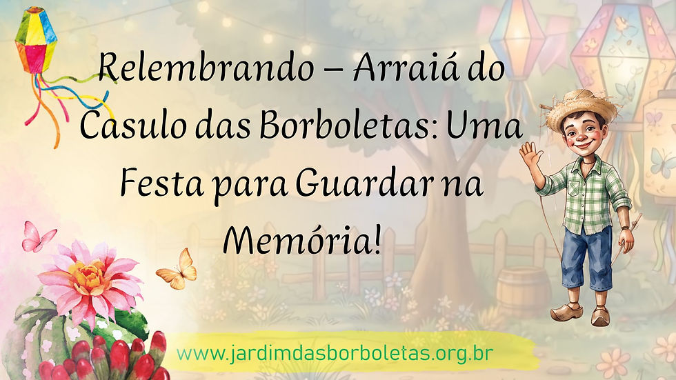 Mais do que uma festa, o Arraiá foi um momento de união e celebração