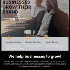 Bold Minimalist Modern Blue White Digital Marketing Agancy Facebook Ad (1080 x 1350 px).pn