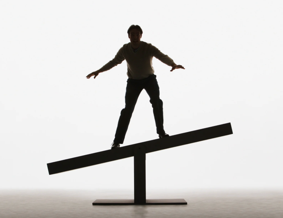 La lâcher prise est une conséquence du "point de bascule"