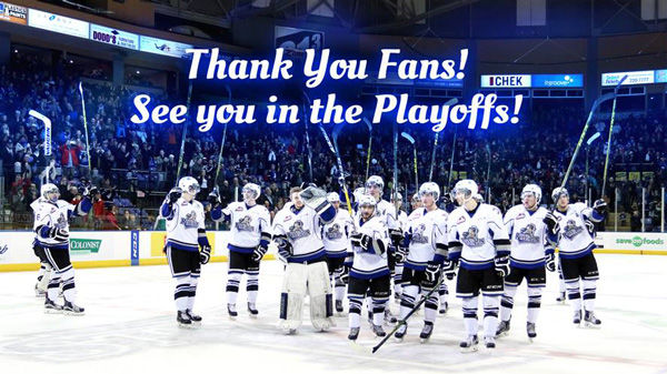 Best thing to do in Victoria Royals win regular season championship