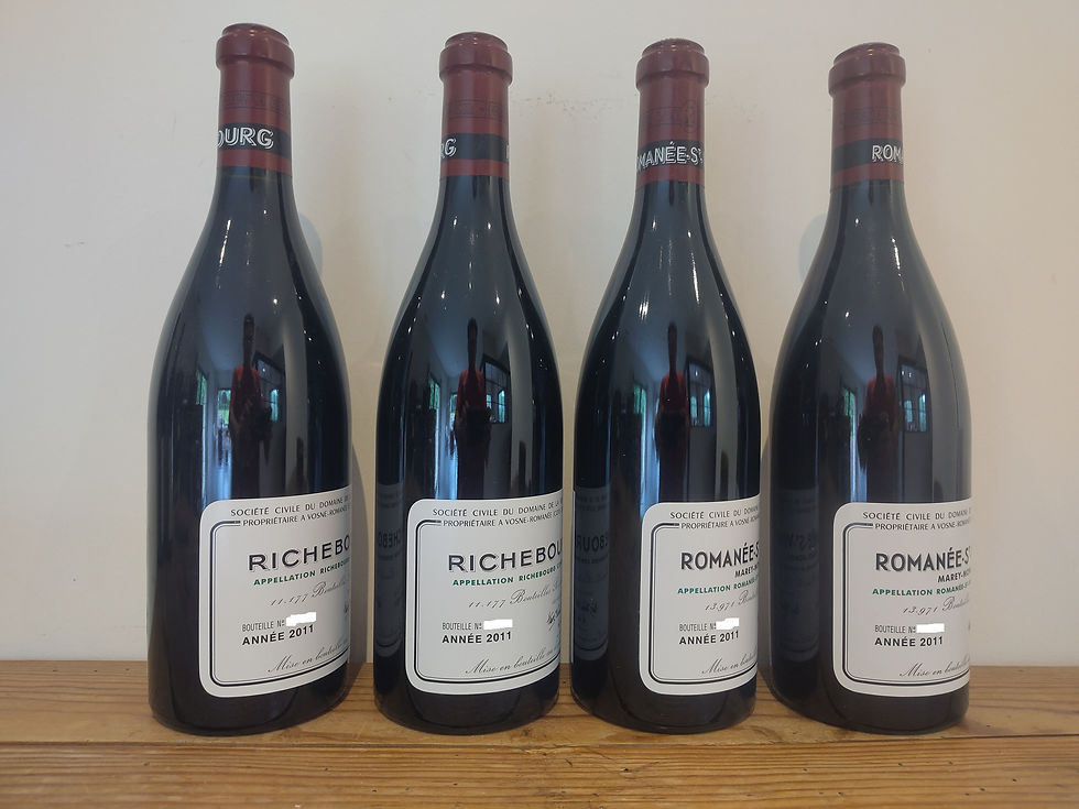 Miniature : DRC Assortemnt case 2011 owc12x 75cl [€ 4333/bt]