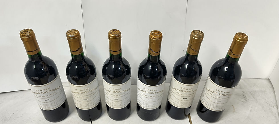 Miniature : BAHANS HAUT BRION 1989 1 x 12bt 75cl cbo-owc[€ 285/bt]