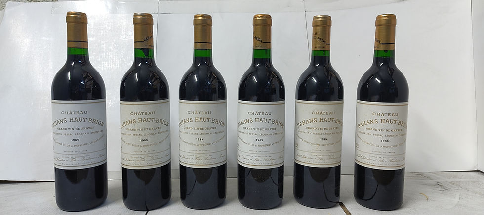 Miniature : BAHANS HAUT BRION 1989 1 x 12bt 75cl cbo-owc[€ 285/bt]