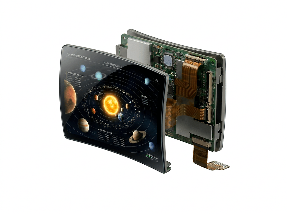 Firefly_Gemini Flash_Re-edit this image to clearly represent AMOLED - OLED display technol