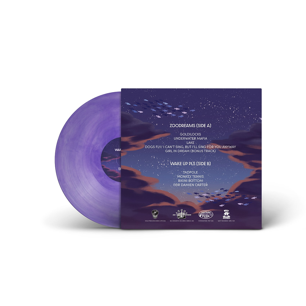 縮圖：Woes - 「ZOODREAMS/WAKE UP PLS」（LP）
