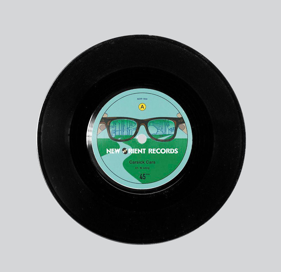 Carsick Cars《松 Sōng / 舞台 stage》(dub-plate vinyl)