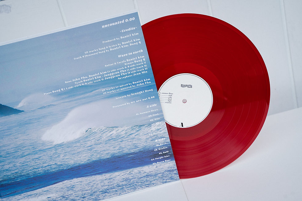 縮圖：Wave To Earth -「uncounted 0.00」LP