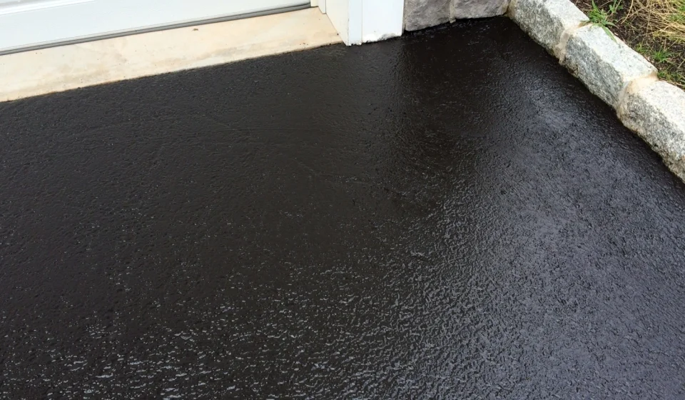 Asphalt sealing of residential Driveway by Discount Pothole and Sealing in Richmond Hill